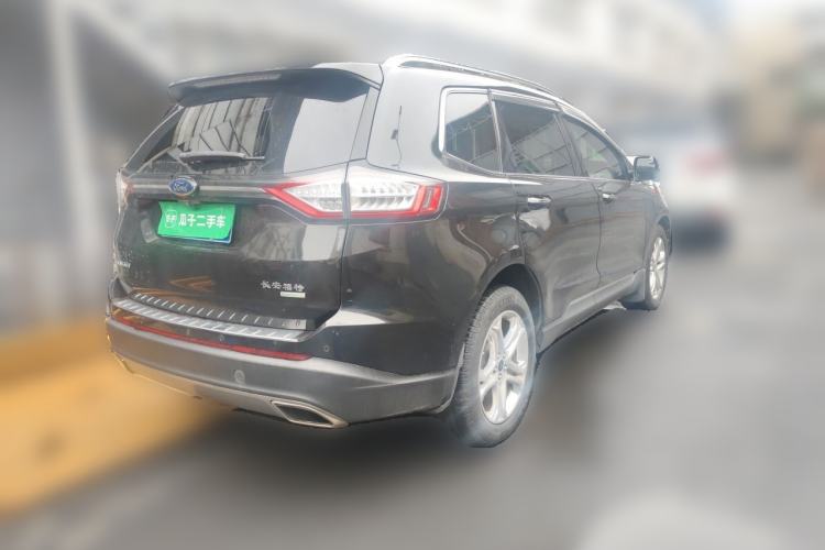 Used Ford Edge 2016 EcoBoost 245 Two-Wheel-Drive Titanium 7-Seater Rear Right 45 Deg