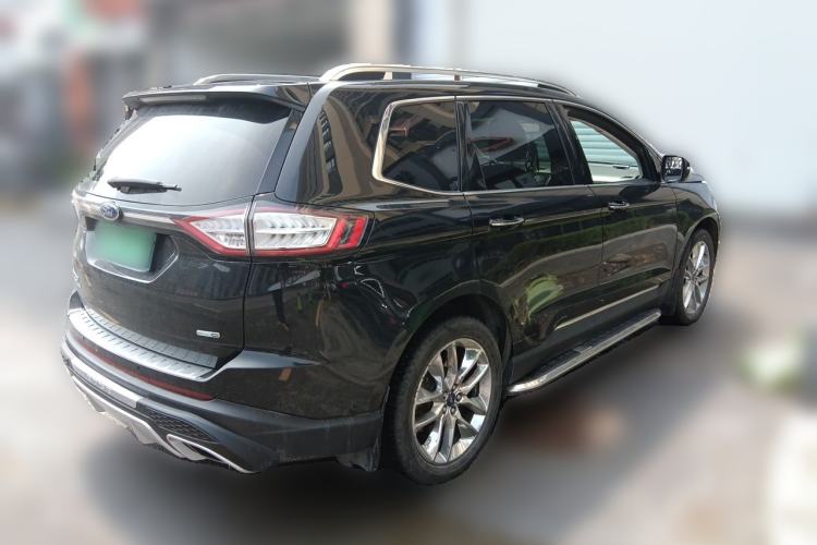 Used Ford Edge 2016 EcoBoost 245 Four-Wheel Drive Titanium 7-Seater Rear Right 45 Deg