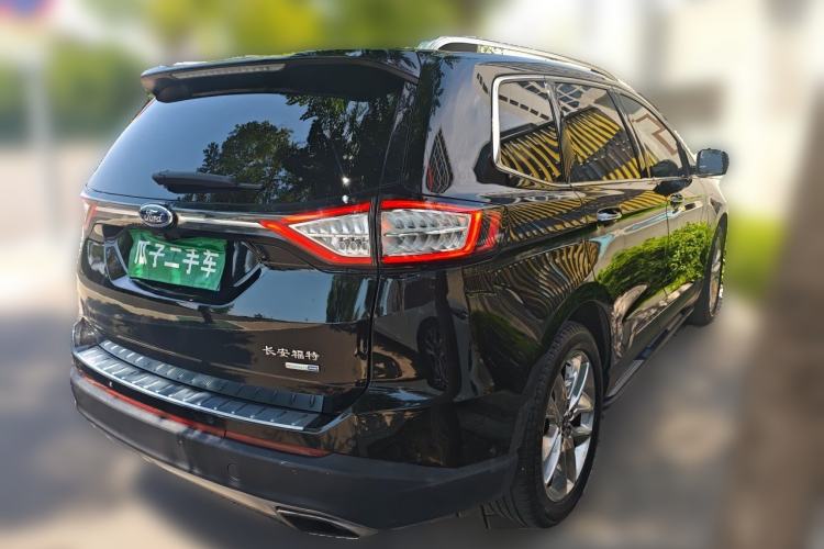Used Ford Edge 2016 EcoBoost 245 Four-Wheel Drive Titanium 7-Seater Rear Right 45 Deg