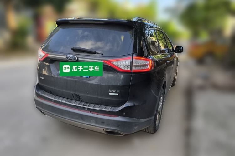 Used Ford Edge 2016 EcoBoost 245 Two-Wheel-Drive Titanium 7-Seater Rear Right 45 Deg