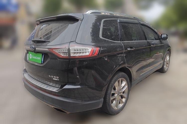 Used Ford Edge 2016 EcoBoost 245 Four-Wheel Drive Titanium 7-Seater Rear Right 45 Deg