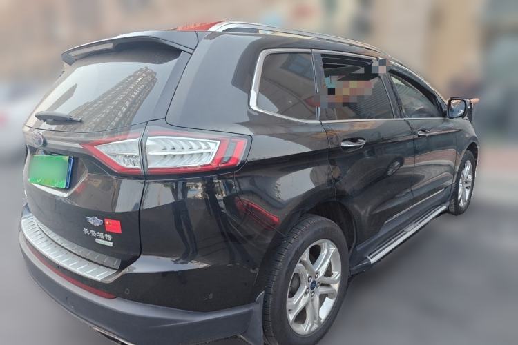 Used Ford Edge 2016 EcoBoost 245 Two-Wheel-Drive Titanium 7-Seater Rear Right 45 Deg