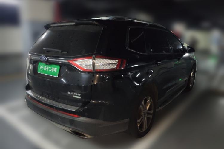 Used Ford Edge 2016 EcoBoost 245 Two-Wheel-Drive Titanium 7-Seater Rear Right 45 Deg