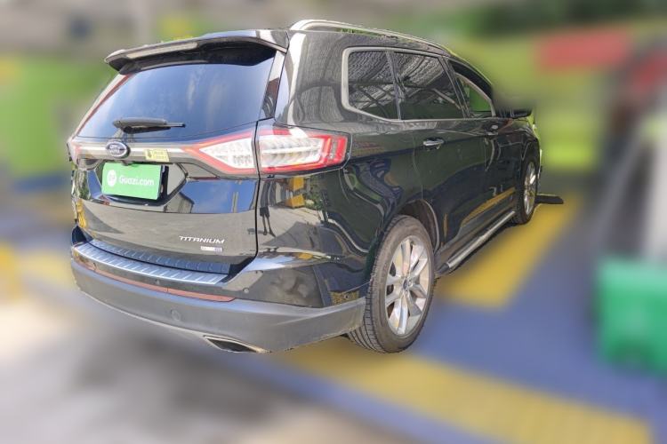 Used Ford Edge 2016 EcoBoost 245 Four-Wheel Drive Titanium 7-Seater Rear Right 45 Deg