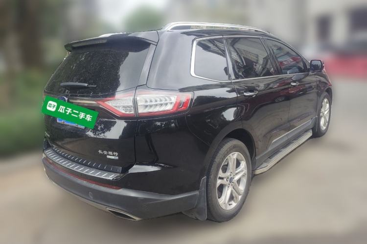 Used Ford Edge 2016 EcoBoost 245 Four-Wheel Drive Titanium Edition 7-Seater Rear Right 45 Deg