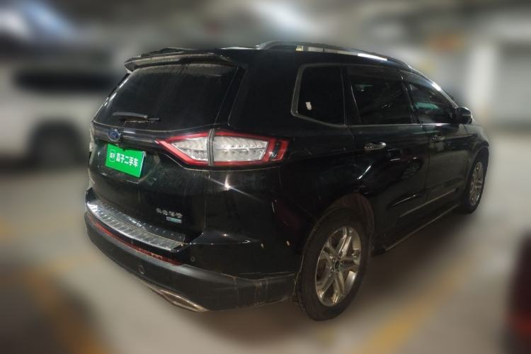 Used Ford Edge 2016 EcoBoost 245 Two-Wheel-Drive Titanium 7-Seater Rear Right 45 Deg