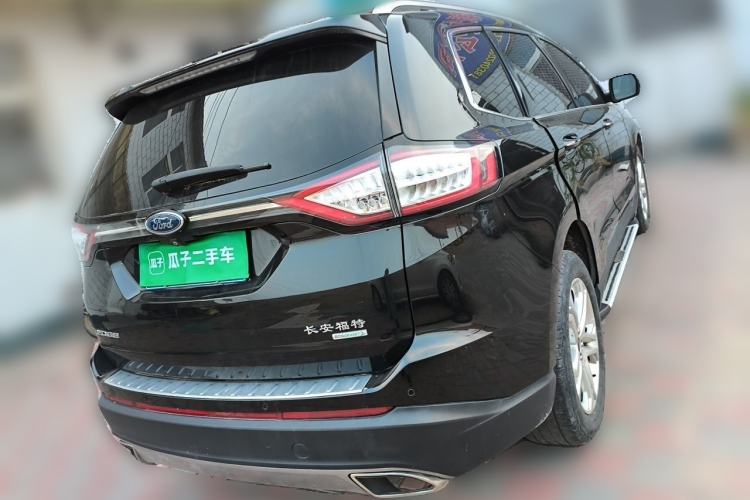 Used Ford Edge 2016 EcoBoost 245 Two-Wheel-Drive Titanium 7-Seater Rear Right 45 Deg
