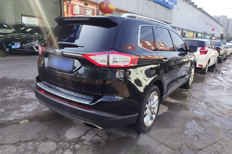 Used Ford Edge 2016 EcoBoost 245 Four-Wheel Drive Titanium 7-Seater Rear Right 45 Deg