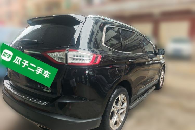 Used Ford Edge 2016 EcoBoost 245 Two-Wheel-Drive Titanium 7-Seater Rear Right 45 Deg