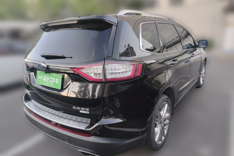 Used Ford Edge 2016 EcoBoost 245 Four-Wheel Drive Titanium 7-Seater Rear Right 45 Deg