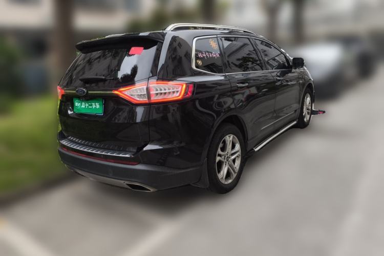 Used Ford Edge 2016 EcoBoost 245 Two-Wheel-Drive Titanium 7-Seater Rear Right 45 Deg