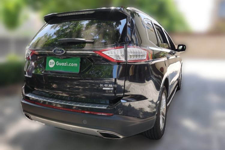 Used Ford Edge 2016 EcoBoost 245 Four-Wheel Drive Titanium Edition 7-Seater Rear Right 45 Deg