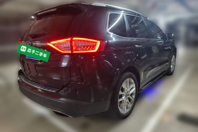 Used Ford Edge 2016 EcoBoost 245 Four-Wheel Drive Titanium 7-Seater Rear Right 45 Deg