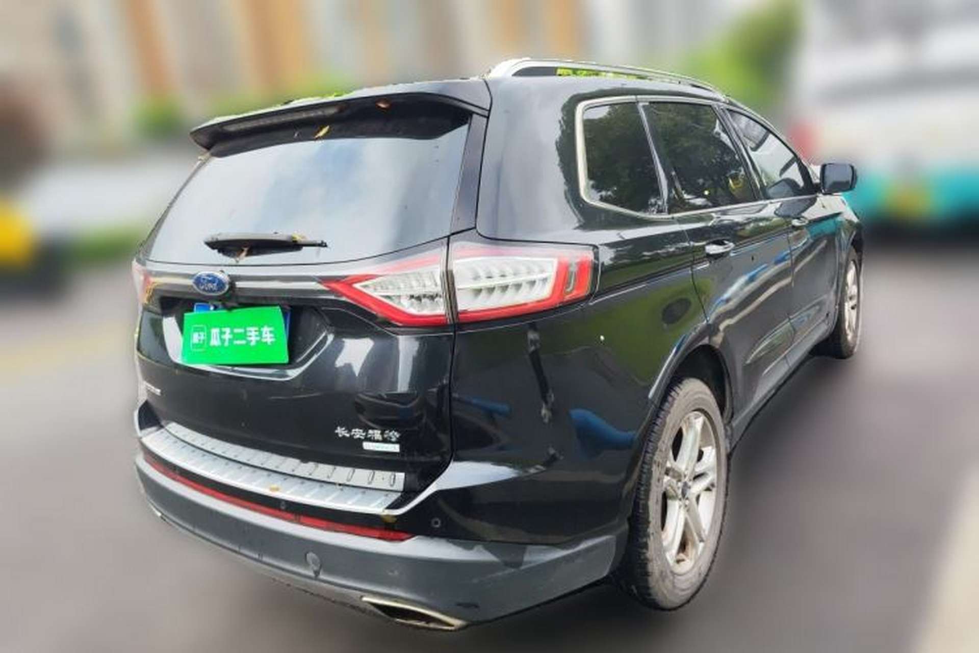 Used Ford Edge 2016 EcoBoost 245 Two-Wheel-Drive Titanium 7-Seater Rear Right 45 Deg