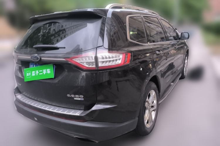 Used Ford Edge 2016 EcoBoost 245 Four-Wheel Drive Titanium Edition 7-Seater Rear Right 45 Deg