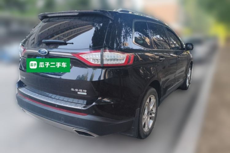 Used Ford Edge 2016 EcoBoost 245 Two-Wheel-Drive Titanium 7-Seater Rear Right 45 Deg