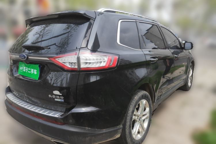 Used Ford Edge 2016 EcoBoost 245 Four-Wheel Drive Titanium Edition 7-Seater Rear Right 45 Deg