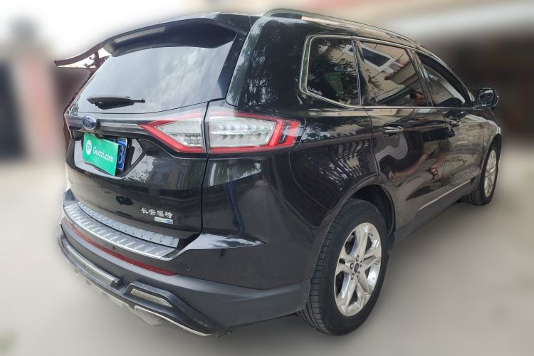 Used Ford Edge 2016 EcoBoost 245 Four-Wheel Drive Titanium Edition 7-Seater Rear Right 45 Deg