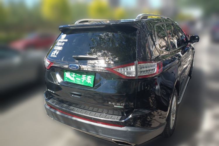 Used Ford Edge 2016 EcoBoost 245 Two-Wheel-Drive Titanium 5-Seater Rear Right 45 Deg