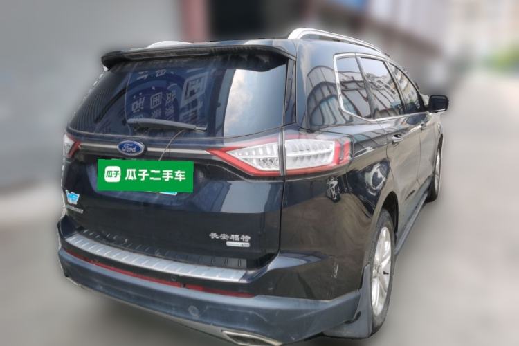 Used Ford Edge 2016 EcoBoost 245 Four-Wheel Drive Titanium Edition 7-Seater Rear Right 45 Deg