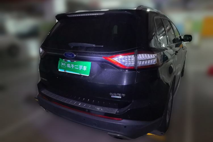 Used Ford Edge 2016 EcoBoost 245 Two-Wheel-Drive Titanium 7-Seater Rear Right 45 Deg