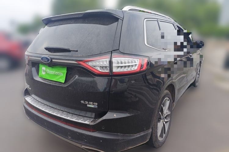 Used Ford Edge 2016 EcoBoost 245 Four-Wheel Drive Titanium 7-Seater Rear Right 45 Deg