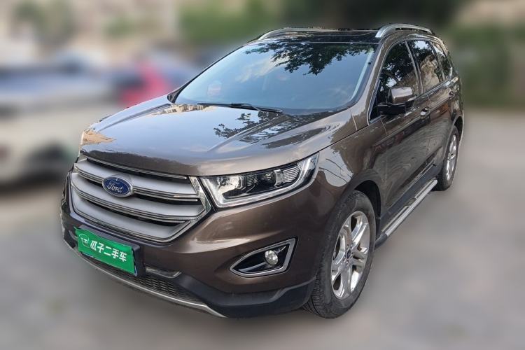 Used Ford Edge 2016 EcoBoost 245 Two-Wheel-Drive Titanium 7-Seater Guazi used car, China used car export, Used car for sale, Used Ford cars, Cheapest cars for sale
