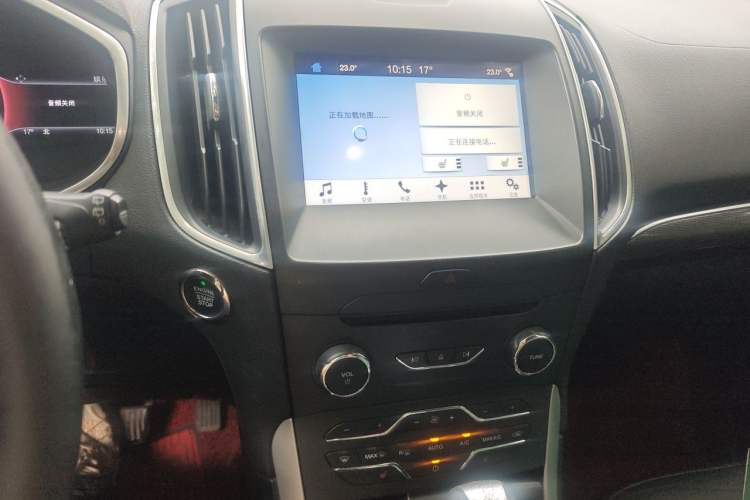Used Ford Edge 2016 EcoBoost 245 Four-Wheel Drive Titanium Edition 7-Seater Audio And AC Panel