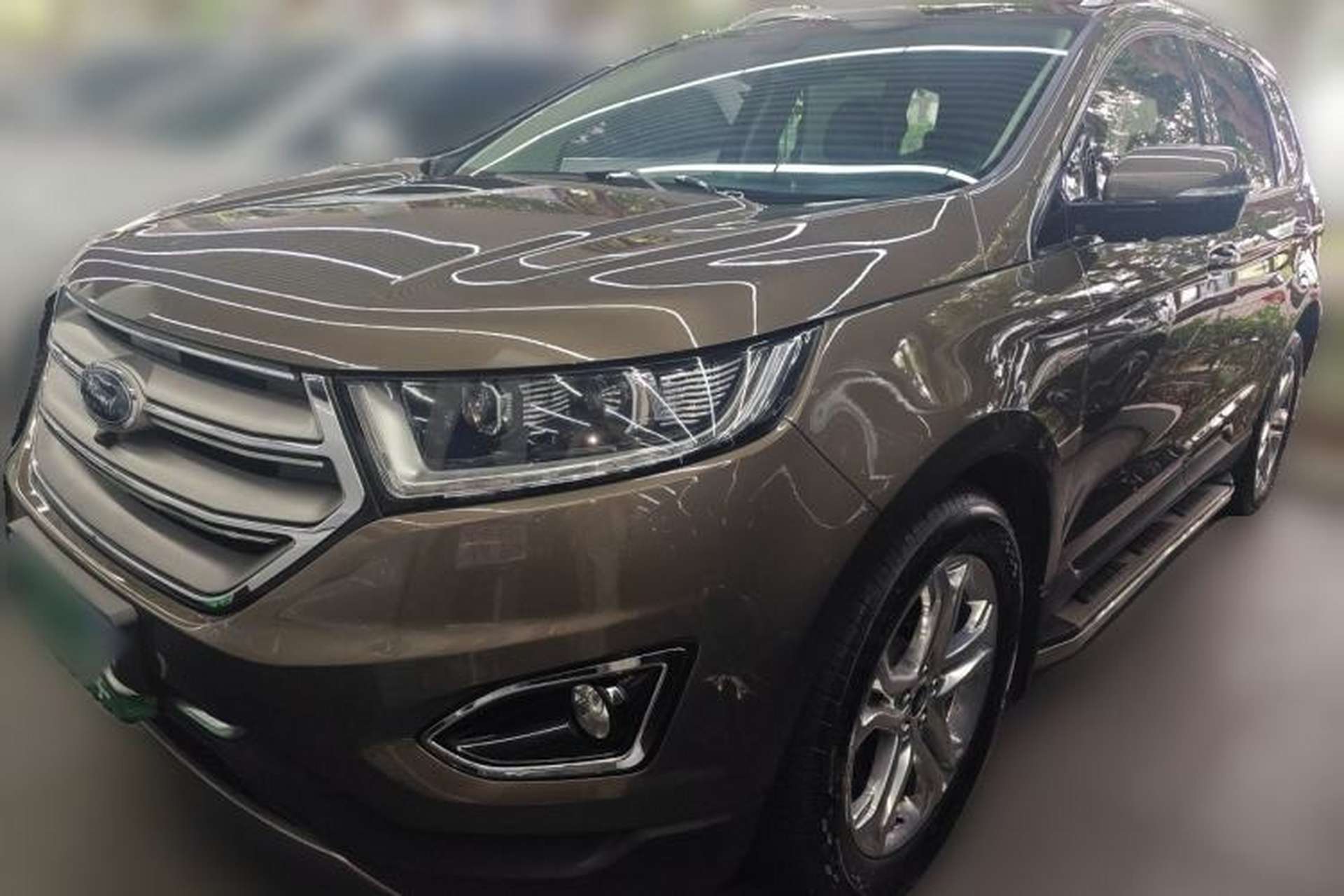 Used Ford Edge 2016 EcoBoost 245 Two-Wheel-Drive Titanium 7-Seater Front Left 45 Deg