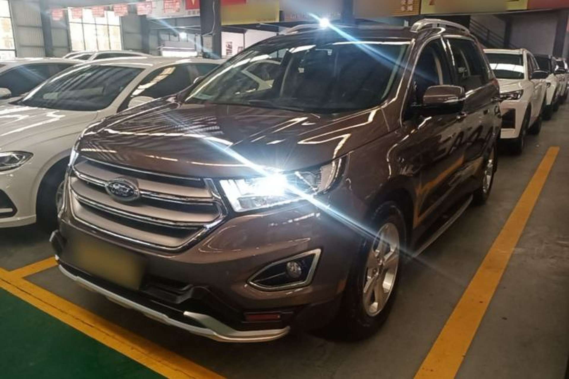 Used Ford Edge 2016 EcoBoost 245 Two-Wheel-Drive Titanium 5-Seater Front Left 45 Deg