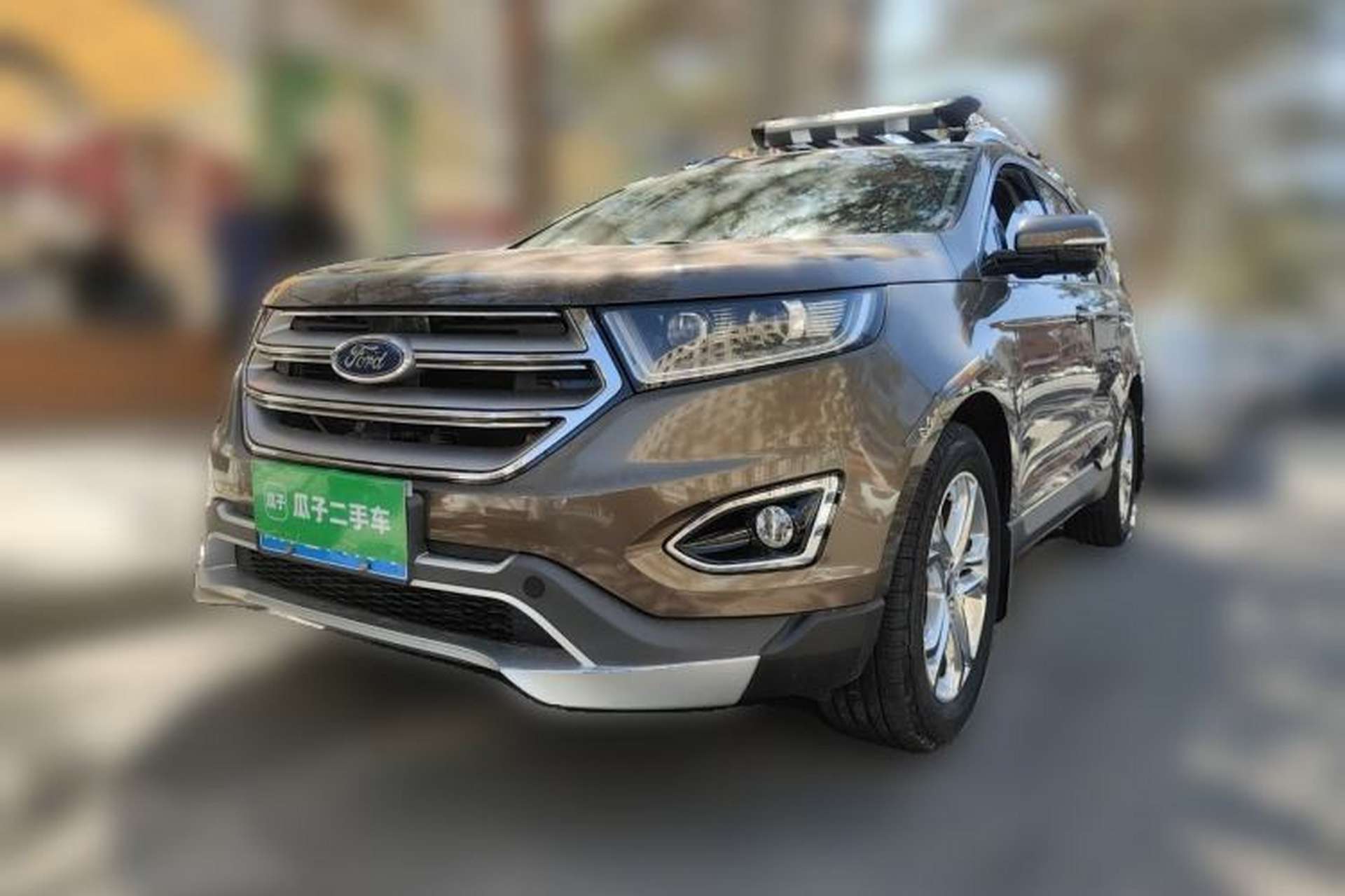 Used Ford Edge 2016 EcoBoost 245 Four-Wheel Drive Titanium Edition 7-Seater Front Left 45 Deg