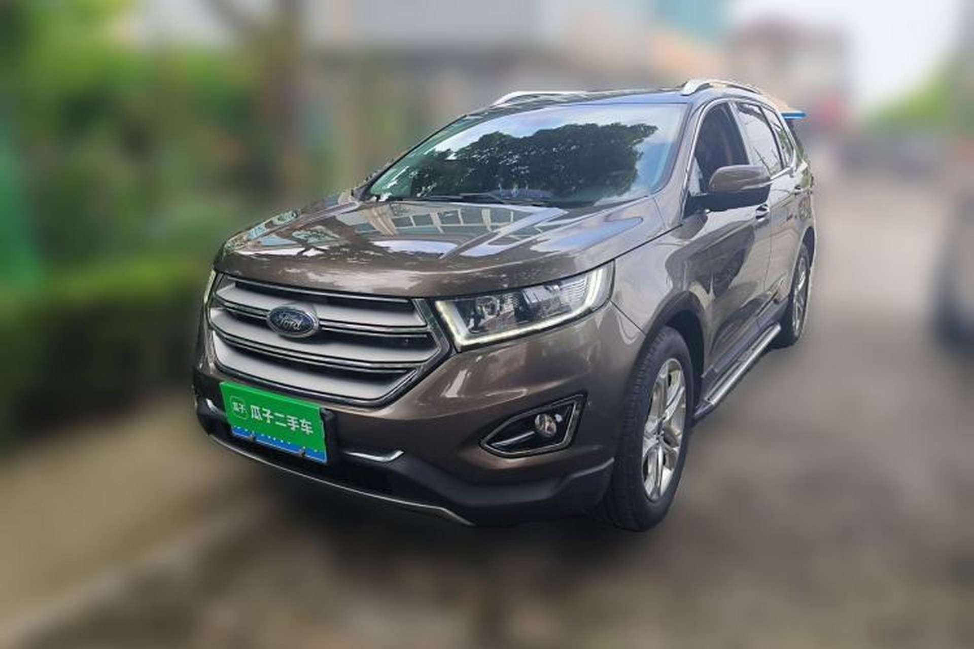 Used Ford Edge 2016 EcoBoost 245 Two-Wheel-Drive Titanium 7-Seater Front Left 45 Deg