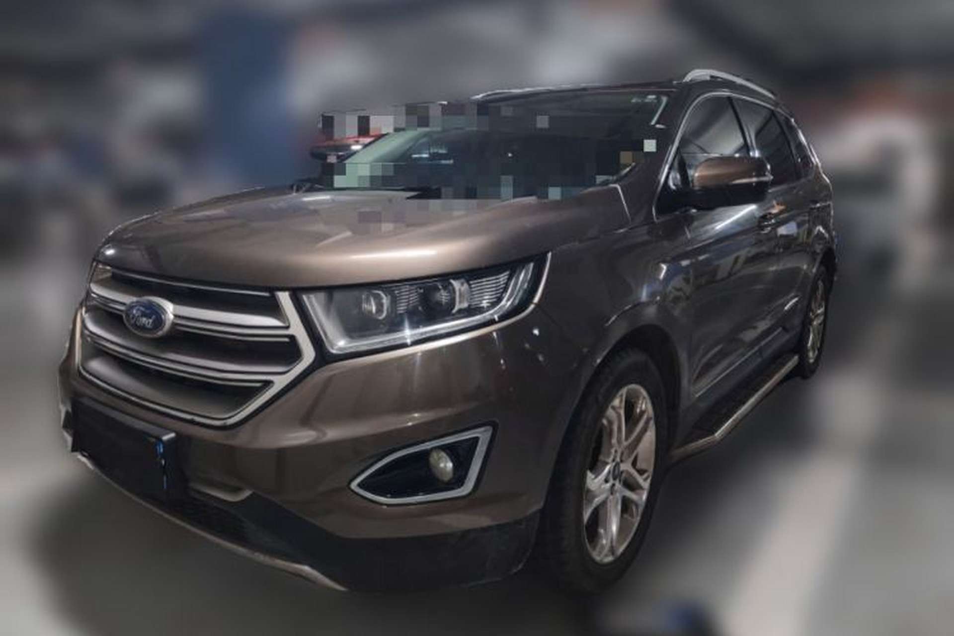 Used Ford Edge 2016 EcoBoost 245 Four-Wheel Drive Titanium Edition 7-Seater Front Left 45 Deg