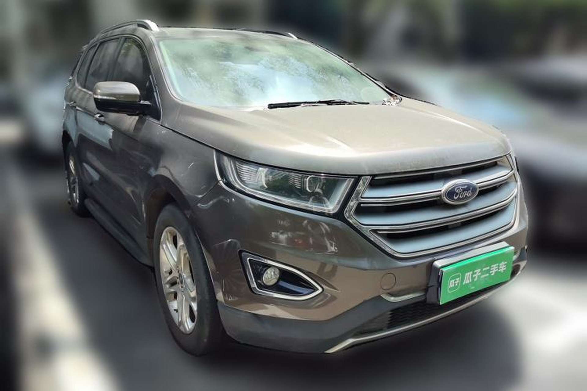 Used Ford Edge 2016 EcoBoost 245 Four-Wheel Drive Titanium Edition 7-Seater Front Right 45 Deg