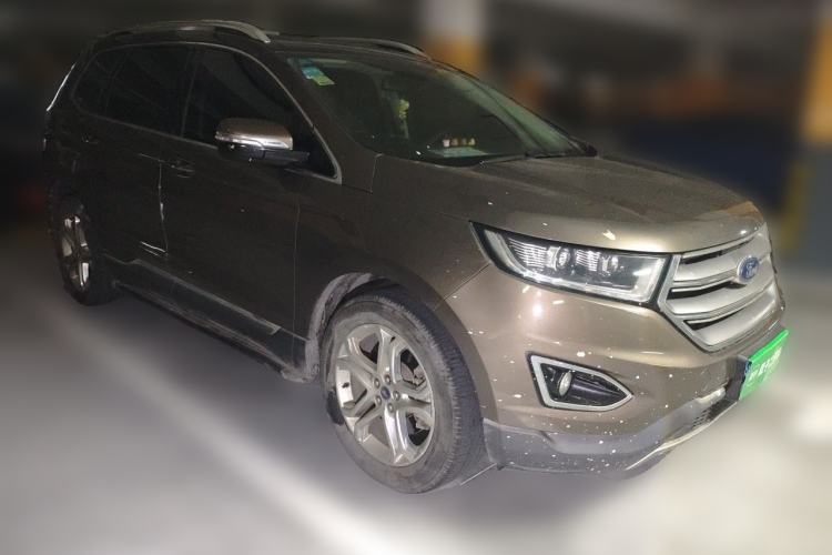 Used Ford Edge 2016 EcoBoost 245 Four-Wheel Drive Titanium Edition 7-Seater Front Right 45 Deg