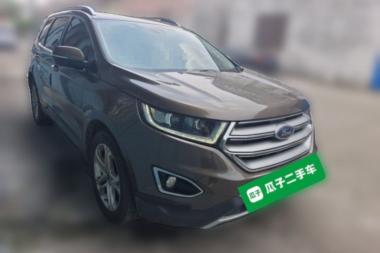 Used Ford Edge 2016 EcoBoost 245 Four-Wheel Drive Titanium Edition 7-Seater Front Right 45 Deg