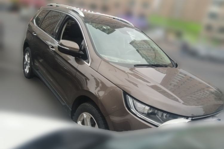 Used Ford Edge 2016 EcoBoost 245 Four-Wheel Drive Titanium Edition 7-Seater Front Right 45 Deg