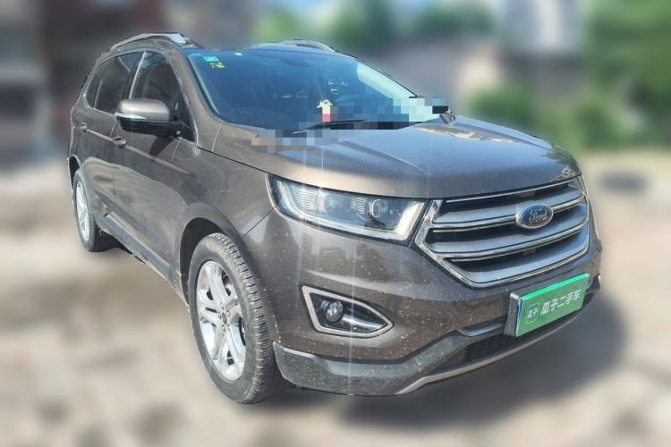 Used Ford Edge 2016 EcoBoost 245 Four-Wheel Drive Titanium Edition 7-Seater Front Right 45 Deg
