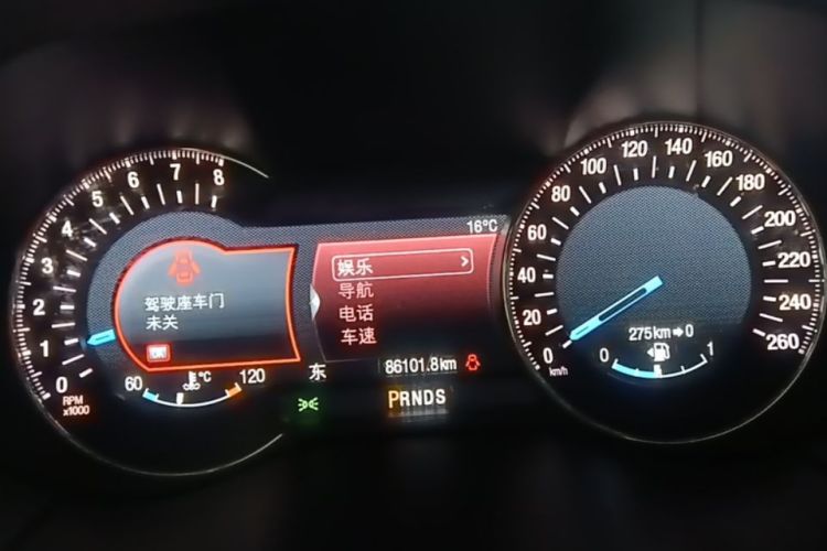 Used Ford Edge 2016 EcoBoost 245 Four-Wheel Drive Titanium 7-Seater Instrument Cluster