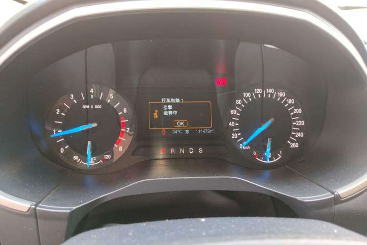 Used Ford Edge 2016 EcoBoost 245 Two-Wheel-Drive Titanium 5-Seater Instrument Cluster