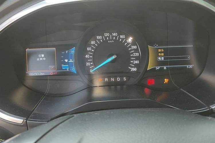 Used Ford Edge 2016 EcoBoost 245 Four-Wheel Drive Titanium Edition 7-Seater Instrument Cluster