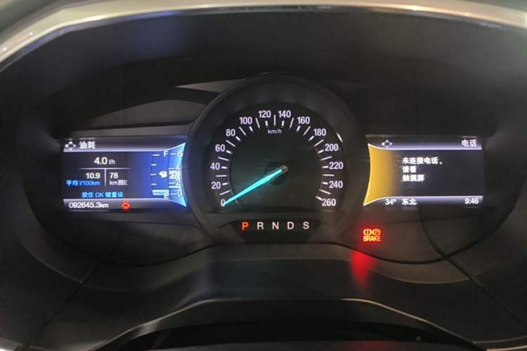 Used Ford Edge 2016 EcoBoost 245 Two-Wheel-Drive Titanium 7-Seater Instrument Cluster