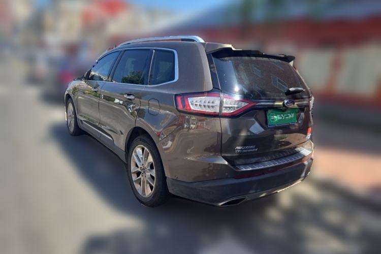 Used Ford Edge 2016 EcoBoost 245 Four-Wheel Drive Titanium Edition 7-Seater Rear Left 45 Deg