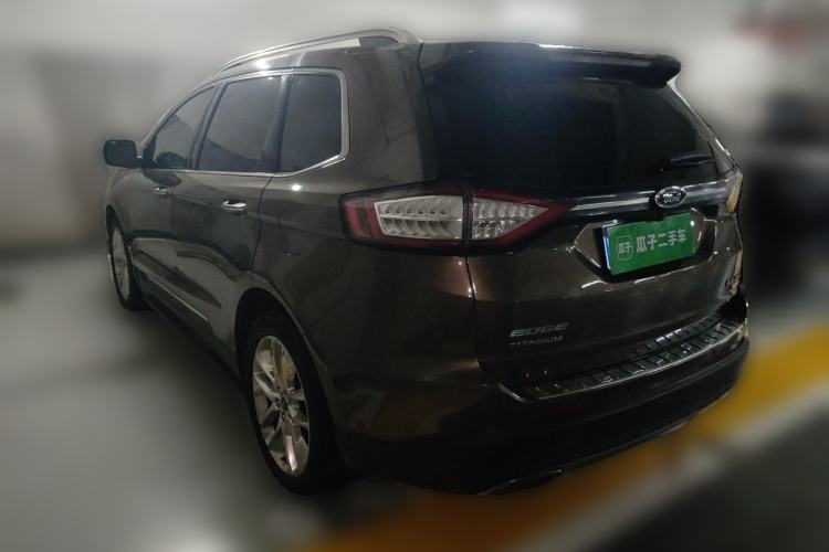 Used Ford Edge 2016 EcoBoost 245 Four-Wheel Drive Titanium 7-Seater Rear Left 45 Deg