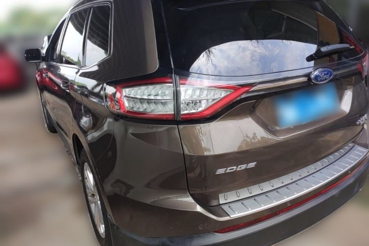 Used Ford Edge 2016 EcoBoost 245 Four-Wheel Drive Titanium Edition 7-Seater Rear Left 45 Deg