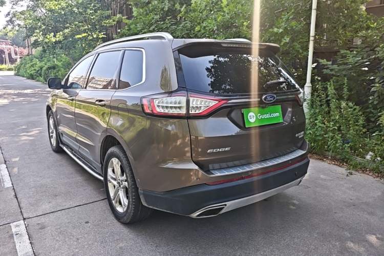 Used Ford Edge 2016 EcoBoost 245 Four-Wheel Drive Titanium Edition 7-Seater Rear Left 45 Deg