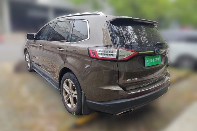 Used Ford Edge 2016 EcoBoost 245 Two-Wheel-Drive Titanium 7-Seater Rear Left 45 Deg