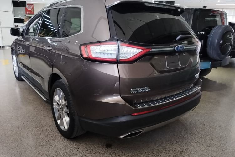 Used Ford Edge 2016 EcoBoost 245 Four-Wheel Drive Titanium 7-Seater Rear Left 45 Deg