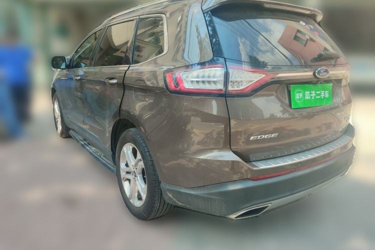 Used Ford Edge 2016 EcoBoost 245 Two-Wheel-Drive Titanium 7-Seater Rear Left 45 Deg
