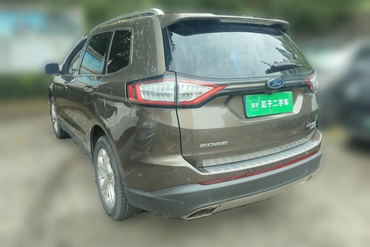 Used Ford Edge 2016 EcoBoost 245 Two-Wheel-Drive Titanium 7-Seater Rear Left 45 Deg